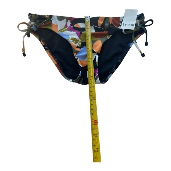 NEW Bar Ill Printed Side-Shirred Hipster Bottoms Swim Separate Size S MEC0515 - Picture 5 of 14